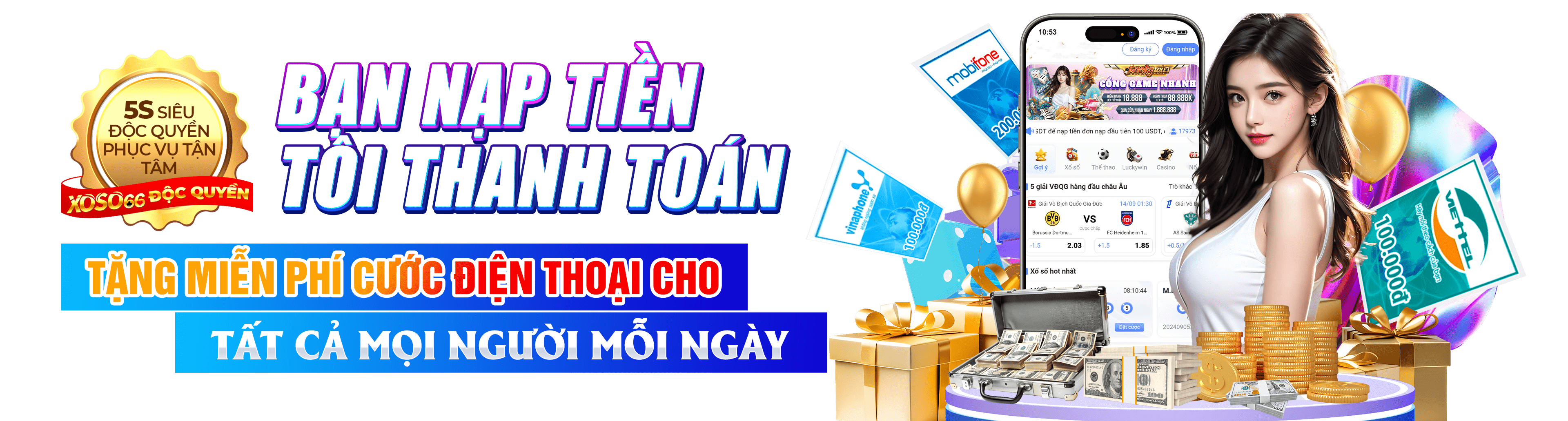 Hình ảnh quảng cáo của dk8 hiển thị nền tảng và các lợi ích