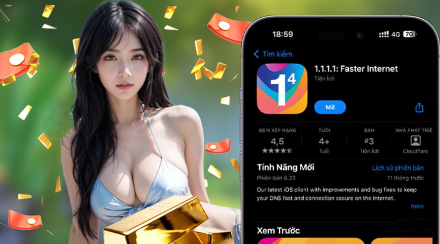 Hình ảnh quảng cáo của dk8 hiển thị nền tảng và các lợi ích
