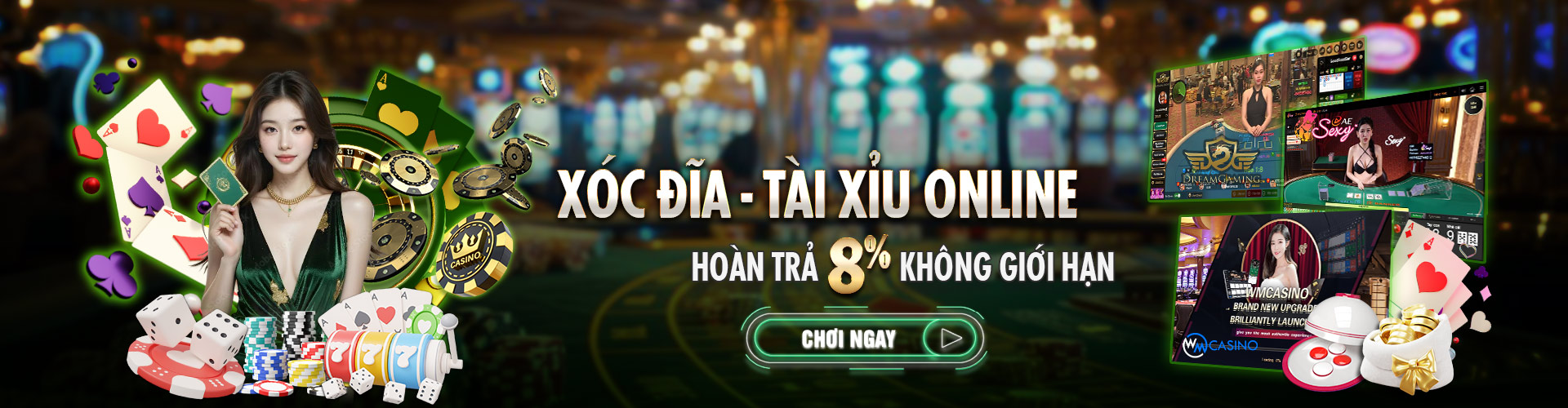 Hình ảnh quảng cáo của dk8 hiển thị nền tảng và các lợi ích